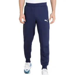 Puma Blue Essential Joggers-image-52