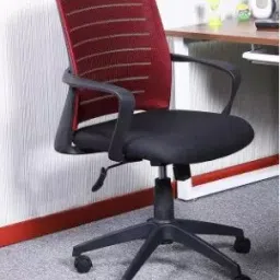 Parin PC 918 Engineered Wood, Nylon Ergonomic Chair Maroon-15
