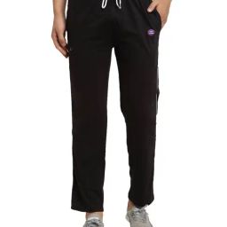 Vimal Jonney Black Regular Fit Trackpants-image-87