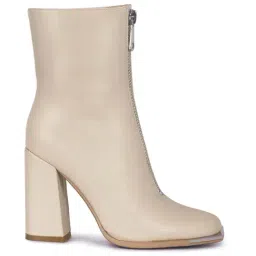 London Rag Women's Beige Casual Booties-62