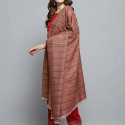 Monte Carlo Women's Multi Color Self Design Shawl image 2