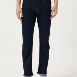 Lee Blue Cotton Regular Fit Jeans-image-16
