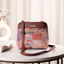 ZOUK Multicolor Printed Cross Body Bag-93