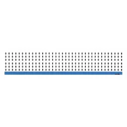 BRADY Vinyl Cloth 1.5 inch Wire Marker, 4KCH6 (Pack of 25)-image-94