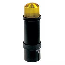 Schneider Electric XVB Tube mounting 24 V AC, 24 V DC Yellow Flashing Beacon, XVBL8B8-41