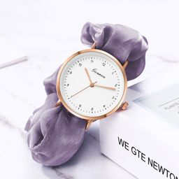Krelin Women Printed Dial & Bracelet Style Straps Analogue Automatic Watch Watch-D1-PURPLE-image-24