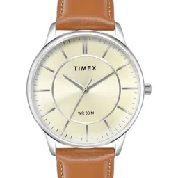 TIMEX Champagne Round Dial Analog Mens Watch - TWTG12100-image-70