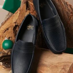 ID Men's Navy Casual Loafers-picture-4