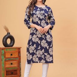 DK FAB Women Floral Printed Floral Kurta-10