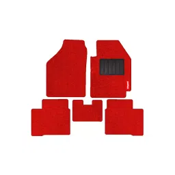 Elegant Miami Polypropylene Red Carpet Car Mat Compatible With Honda Amaze 2012-2017-image-18
