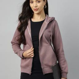 Hancock Purple Fleece Solid Sweatshirt-picture-38
