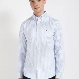 TOMMY HILFIGER Men's Blue Shirt-image-64