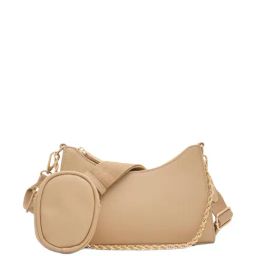 Call It Spring Beige Solid Small Sling Handbag-image-92