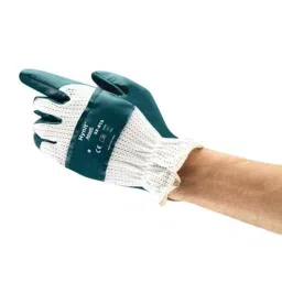 Ansell Hynit 32-815 Blue Polycotton Abrasion Resistant Gloves Size 7.5 Nitrile Coating, 32815075-picture-25