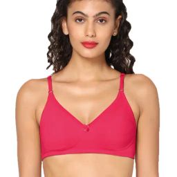 IN CARE Pink Full Coverage Non-Wired T-Shirt Bra-image-71