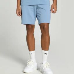 Puma Classics Light Blue Regular Fit Shorts-picture-19