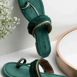 Inc.5 Women's Green Toe Ring Sandals-image-65