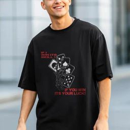 Bewakoof Jet Black Relaxed Fit Graphic T-Shirt-image-73