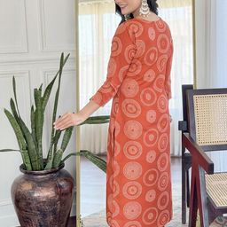 CaniBani Women Ethnic Motifs Printed Regular Kurta with Trousers & With Dupatta image 2