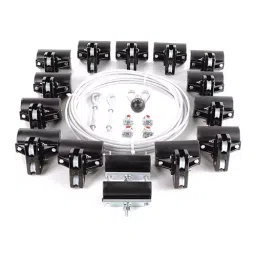 DAYTON Festoon System Kit Wire Rope, 80 ft, 33N206-image-5