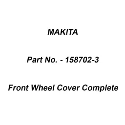 Makita Front Wheel Cover Complete Suitable For 2107F, Part No 158702-3-image-69