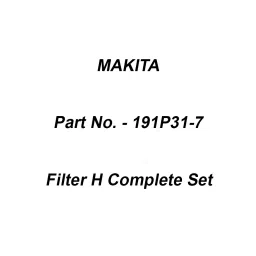 Makita Filter H Complete Set Suitable For DRC300, Part No 191P31-7-10