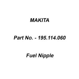 Makita Fuel Nipple Suitable For EA4301, Part No 195.114.060-picture-24