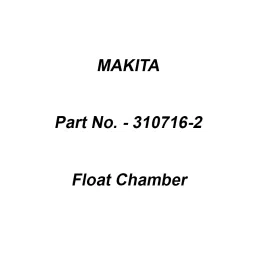 Makita Float Chamber Suitable For RBC411U, Part No 310716-2-picture-1