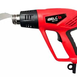 IBELL HG20-82 Plastic Heat Gun 2000 W with Dual Temperature and Airflow Controls (Red) image 3