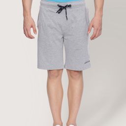 Van Heusen Athleisure Men Solid Smart Tech Easy Stain Release Knit Shorts-12