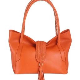 Tohl RP 1 Aretha Orange Tassel Leather Shoulder Bag-image-43