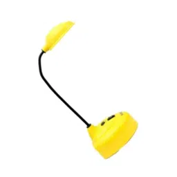 globex Flexible 1.5A Rechargeable Study LED Lamp with 2 Way Switch  (Black) image 3