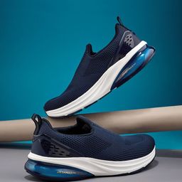 Campus Men Mesh Walking Non-Marking Shoes-image-47