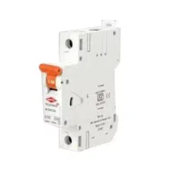 HPL 10kA 40A Single Pole D Curve Techno N MCB NTSPD6-32-3
