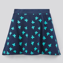 Pine Kids Biowashed Skirt Butterfly Print - Blue-image-51