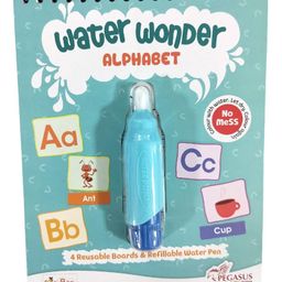 Reusable Magic Water Coloring Book For Kids, Mess-Free Art with Quick Dry Technology (Alphabet Theme | 4 Reusable Coloring & Activity Boards | 1 Refillable Water Pen)-22