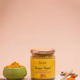 Bindian Kasturi Manjal Pack Powder For Glowing Skin - 100 g-37