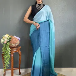 KAYOMMI Pure Crepe Ready to Wear Saree-image-21