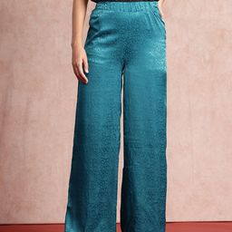 all about you Women Floral High-Rise Trousers-image-76