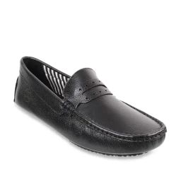 Mochi Kids Black Casual Loafers-image-72