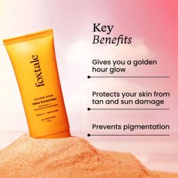 Essentials By Foxtale Daily Glow Sunscreen SPF 50 PA+++ - 50 ml image 5