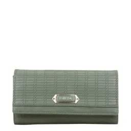 Esbeda Green Textured Wallet for Women-18
