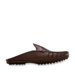 Baron&Bay Men's Arno Brown Mule Shoes-image-92