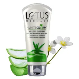 Lotus Herbals Whiteglow 3 In 1 Deep Cleaning Skin Whitening Facial Foam - 100 gm-17