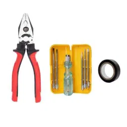 Hillgrove 203.2 mm (8 Inch) Heavy Duty Grip Multipurpose Combination Lineman Plier Combo, HGCM381M1-38
