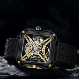 CIGA DESIGN X021-BLGO-W25BK X Gorrila Automatic Watch for Men With Additional Strap image 5
