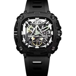 CIGA DESIGN X051-BB01-W5B Series X Eye Of Horus Skeleton Analog Watch for Men-0