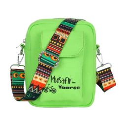 Spice Art Parrot Green Printed Medium Cross Body Bag-7