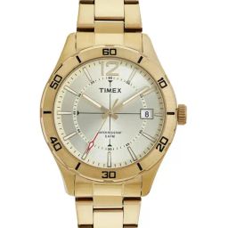 Timex Champagne Round Dial Analog Mens Watch - TWEG295SMU08-43