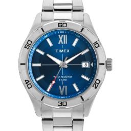 Timex Blue Round Dial Analog Mens Watch - TWEG295SMU05-28